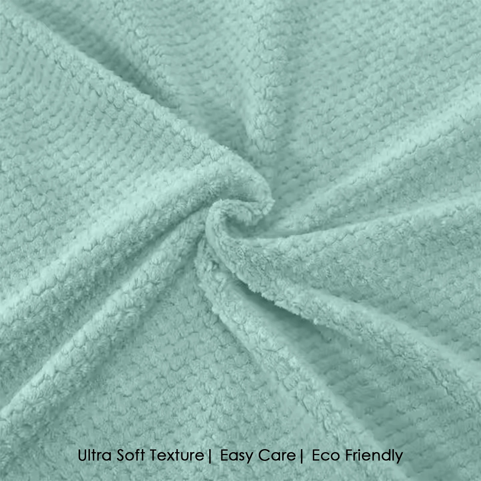 HOUSSE Microfiber Vogue Coral Fleece Bathing Towels | 360 GSM | Super Soft| Quick Absorbent | Lightweight & with Hanging Hook | for Versatile Usage | for Women & Men