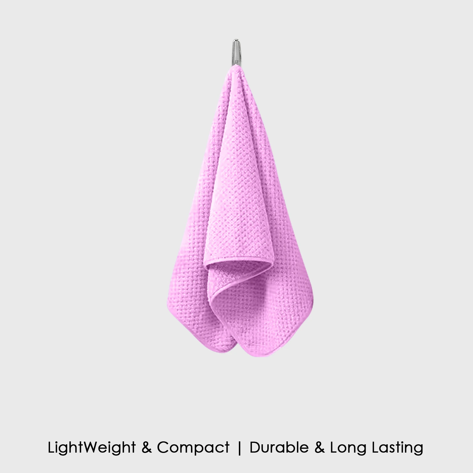 HOUSSE Microfiber Vogue Coral Fleece Bathing Towels | 360 GSM | Super Soft| Quick Absorbent | Lightweight & with Hanging Hook | for Versatile Usage | for Women & Men