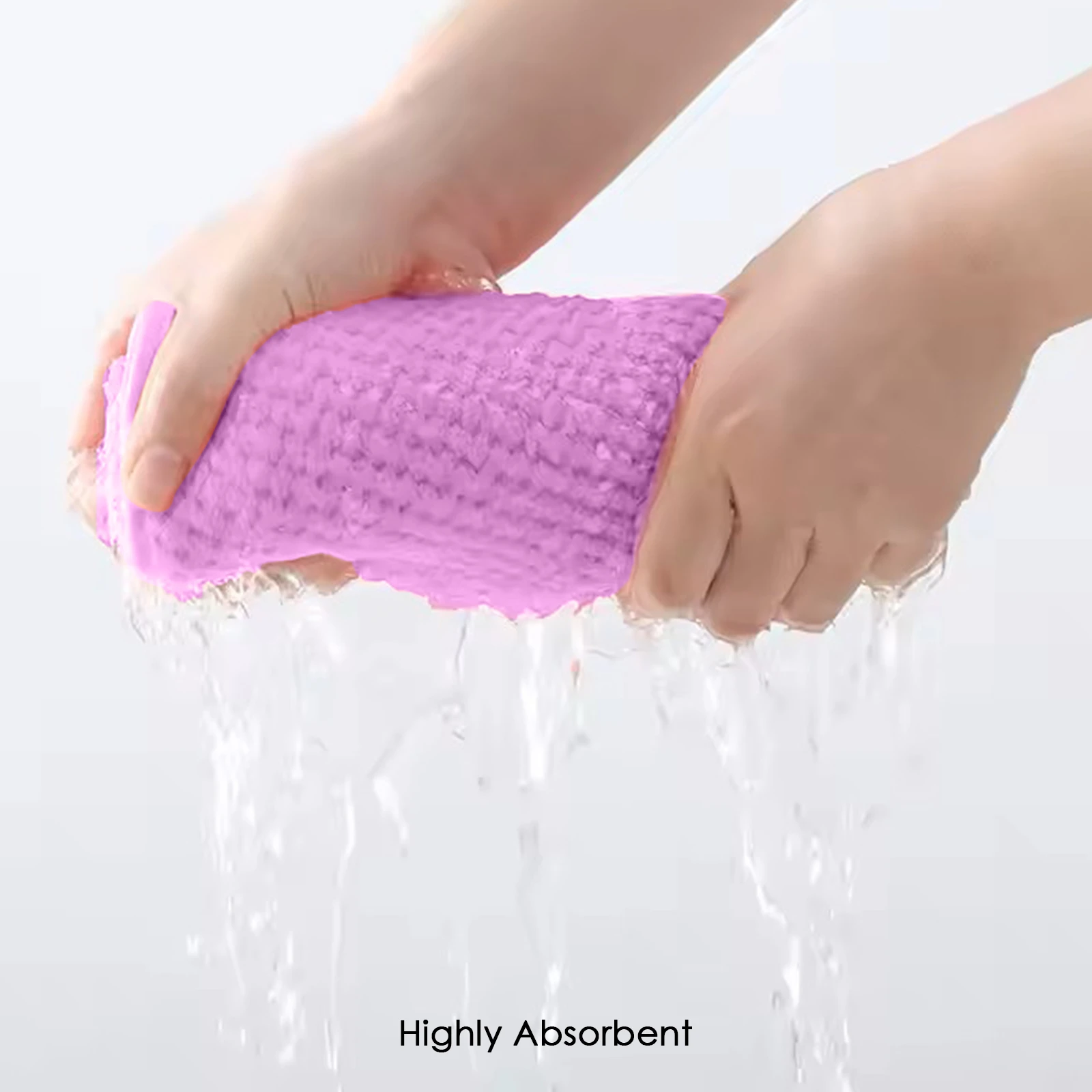 HOUSSE Microfiber Vogue Coral Fleece Bathing Towels | 360 GSM | Super Soft| Quick Absorbent | Lightweight & with Hanging Hook | for Versatile Usage | for Women & Men