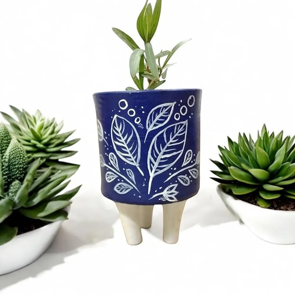 Handcrafted Indoor Outdoor Planters for Home Decoration, Balcony Planter, Rooftop Gardening, Terrace Garden