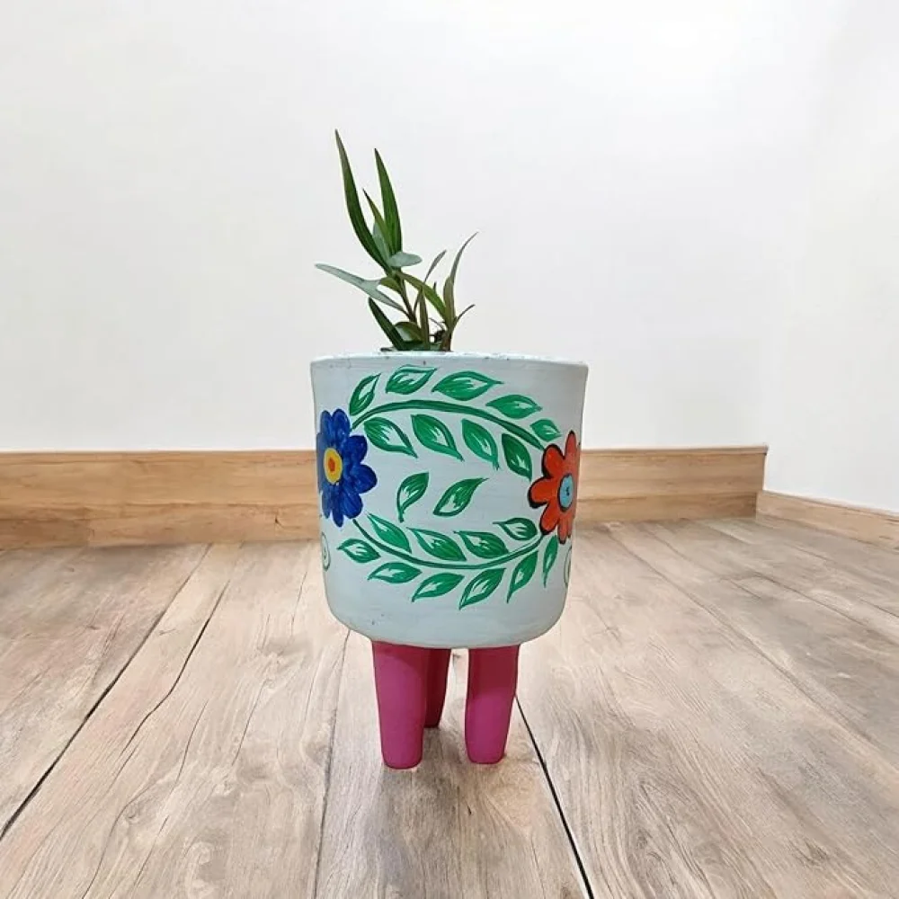 Handcrafted Indoor Outdoor Planters for Home Decoration, Balcony Planter, Rooftop Gardening, Terrace Garden