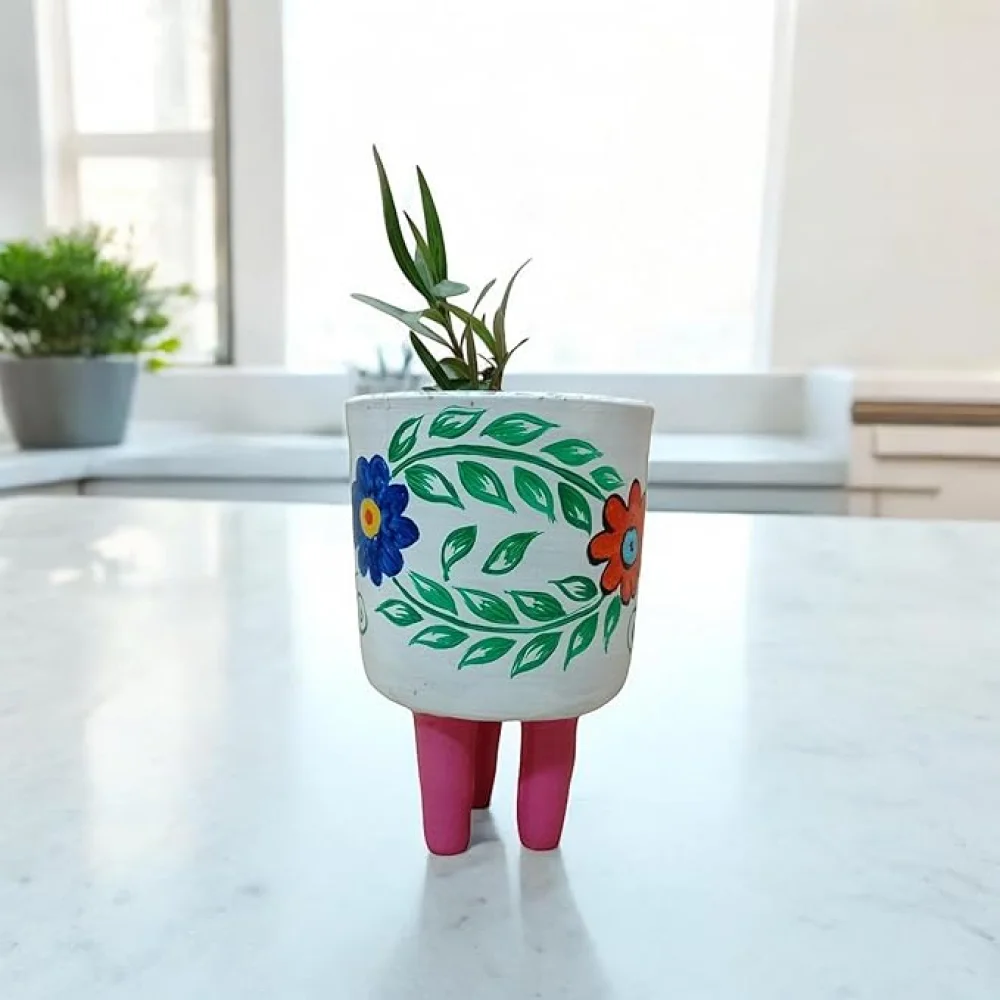 Handcrafted Indoor Outdoor Planters for Home Decoration, Balcony Planter, Rooftop Gardening, Terrace Garden