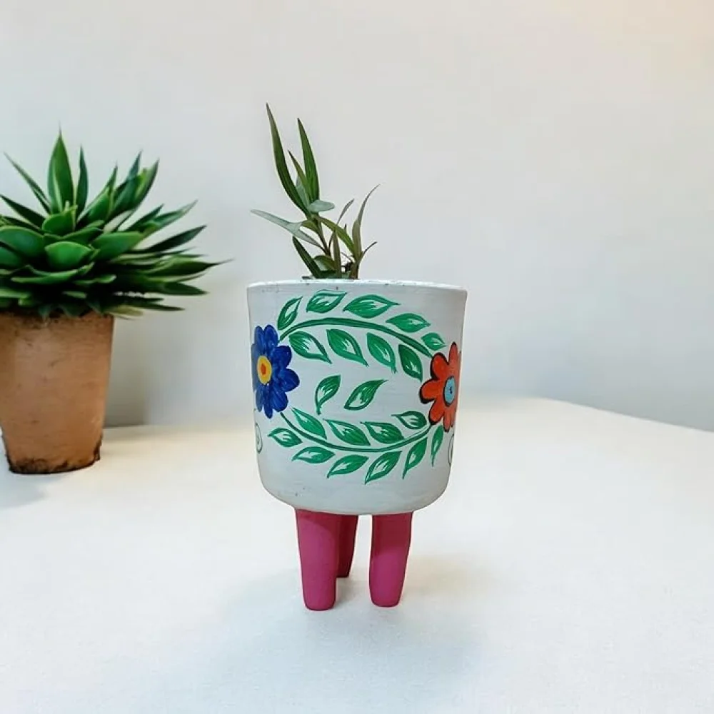 Handcrafted Indoor Outdoor Planters for Home Decoration, Balcony Planter, Rooftop Gardening, Terrace Garden