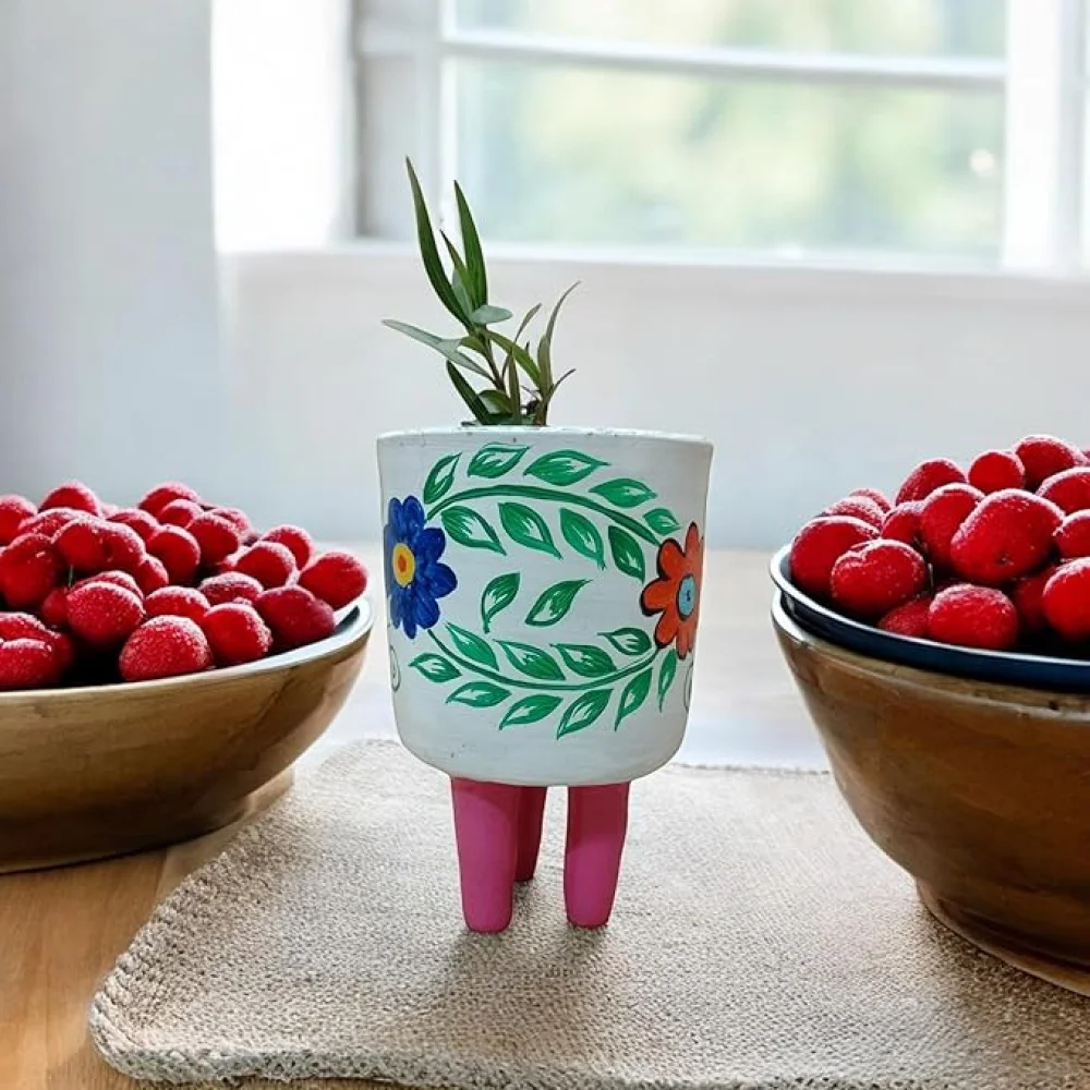 Handcrafted Indoor Outdoor Planters for Home Decoration, Balcony Planter, Rooftop Gardening, Terrace Garden