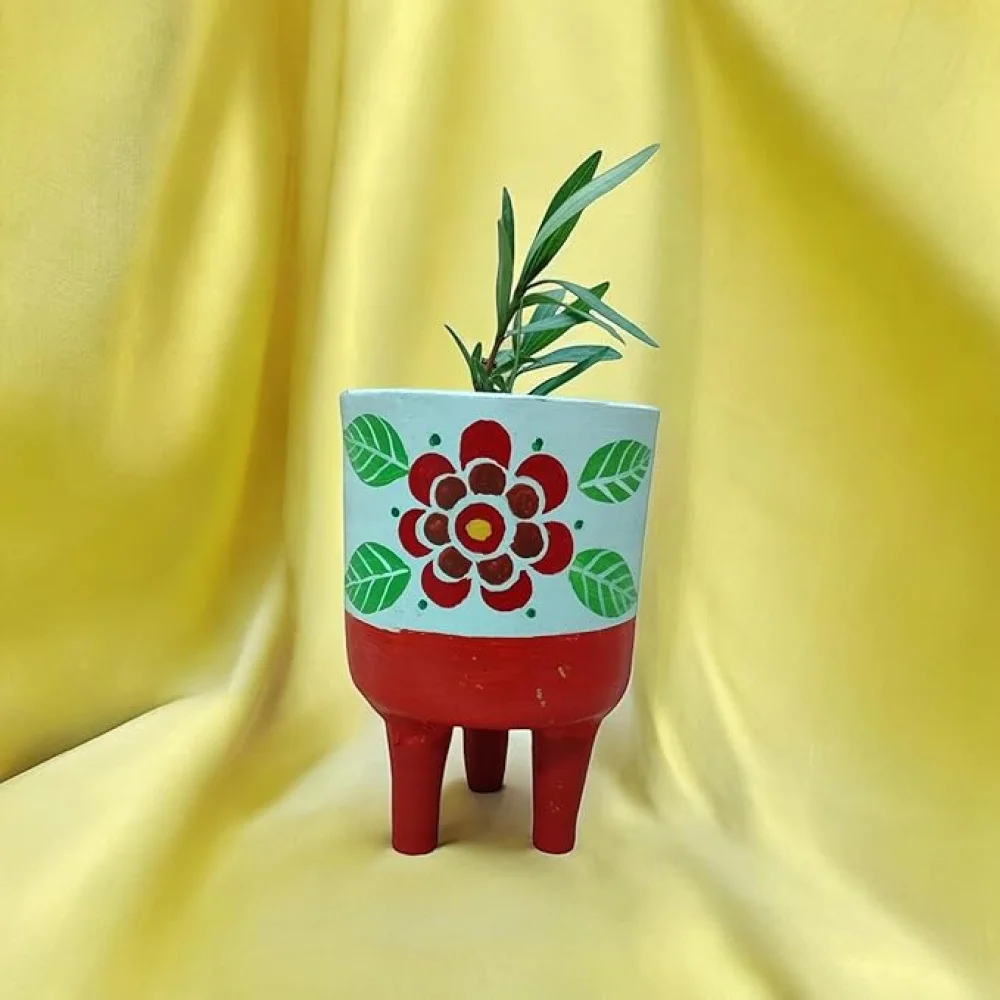 Handcrafted Indoor Outdoor Planters for Home Decoration, Balcony Planter, Rooftop Gardening, Terrace Garden