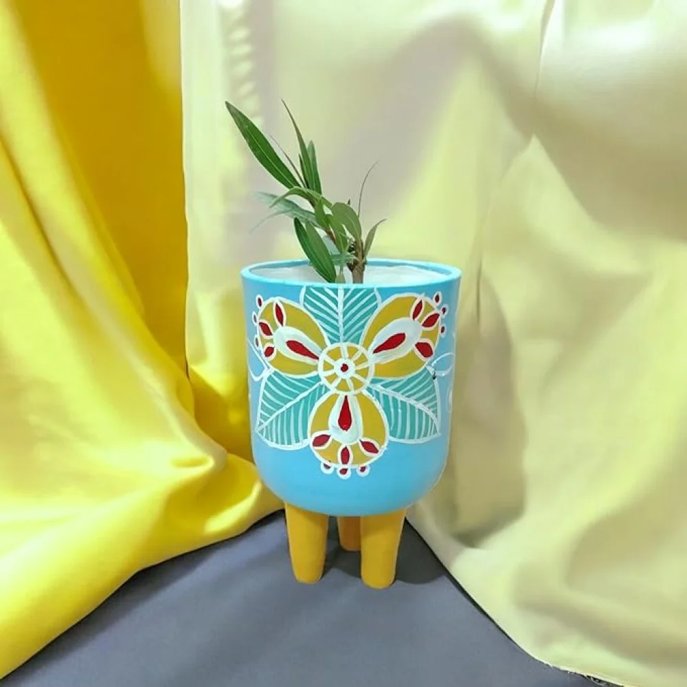 Handcrafted Indoor Outdoor Planters for Home Decoration, Balcony Planter, Rooftop Gardening, Terrace Garden