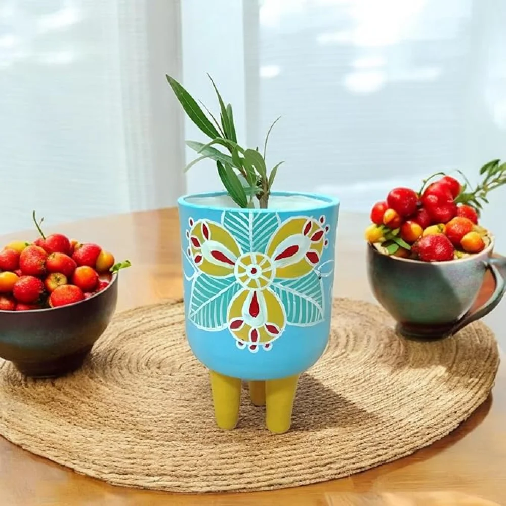 Handcrafted Indoor Outdoor Planters for Home Decoration, Balcony Planter, Rooftop Gardening, Terrace Garden