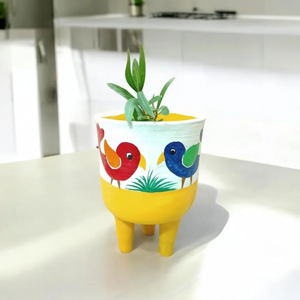 Handcrafted Indoor Outdoor Planters for Home Decoration, Balcony Planter, Rooftop Gardening, Terrace Garden