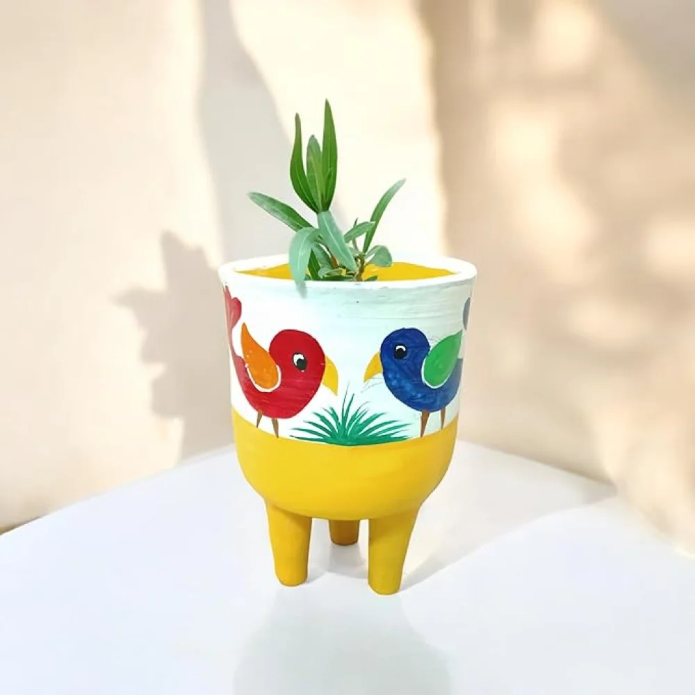 Handcrafted Indoor Outdoor Planters for Home Decoration, Balcony Planter, Rooftop Gardening, Terrace Garden