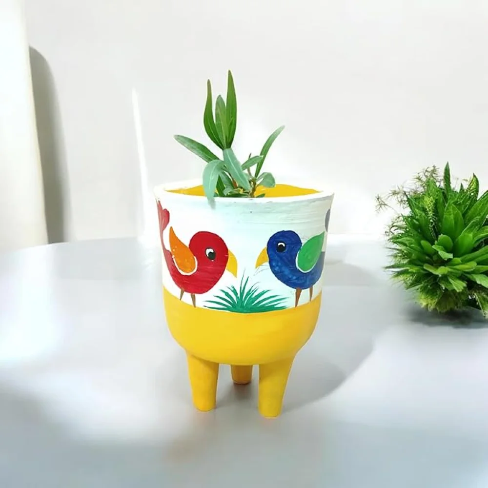 Handcrafted Indoor Outdoor Planters for Home Decoration, Balcony Planter, Rooftop Gardening, Terrace Garden