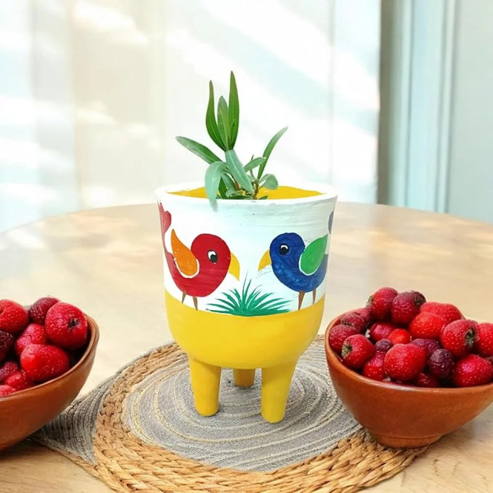 Handcrafted Indoor Outdoor Planters for Home Decoration, Balcony Planter, Rooftop Gardening, Terrace Garden