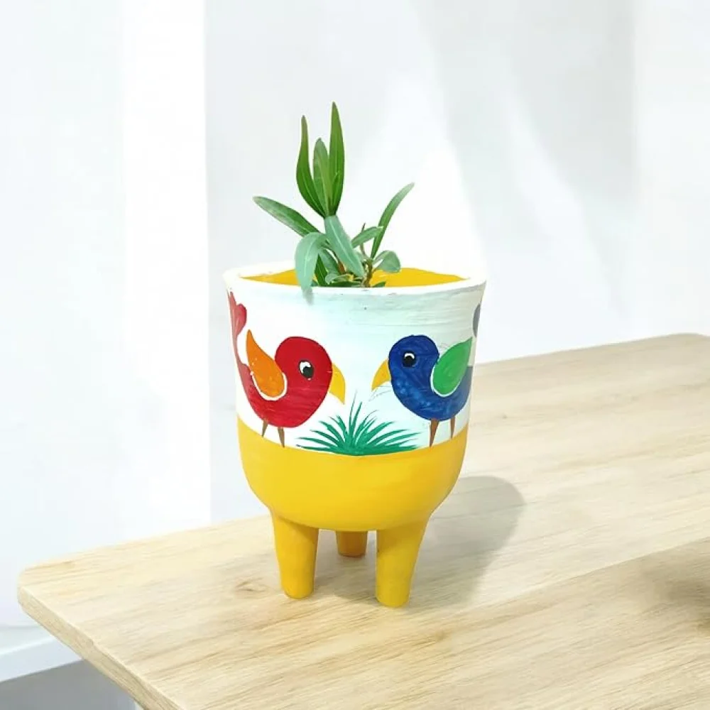 Handcrafted Indoor Outdoor Planters for Home Decoration, Balcony Planter, Rooftop Gardening, Terrace Garden