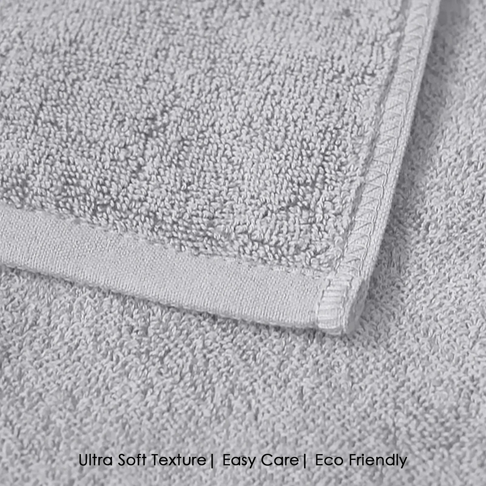 HOUSSE Haaven Luxury Bamboo Zero-Twist Hand Towels – 34×74 cm, 600 GSM, Ultra-Soft, Eco-Friendly & Highly Absorbent – Organic Bamboo Hotel & Spa Hand Towel Set