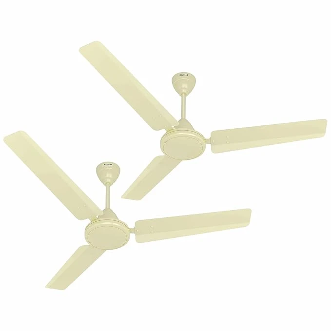 Havells 1200mm Samraat Energy Saving Ceiling Fan With 1 Star Rating (Smoke Brown, Pack of 1)