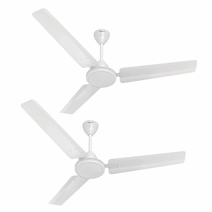 Havells 1200mm Samraat Energy Saving Ceiling Fan With 1 Star Rating (Smoke Brown, Pack of 1)
