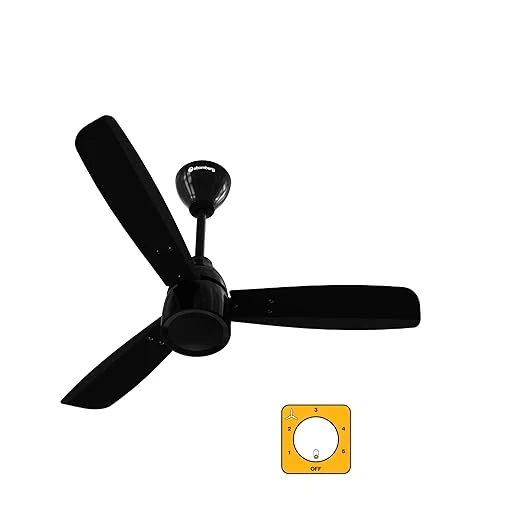 Atomberg Renesa Prime 600mm, 900mm, 1200mm BLDC Ceiling Fan | Compatible with Step Regulator | BEE 5 star | Advance Air+ Technology | Low Noise | Sleek Design | Power Saving