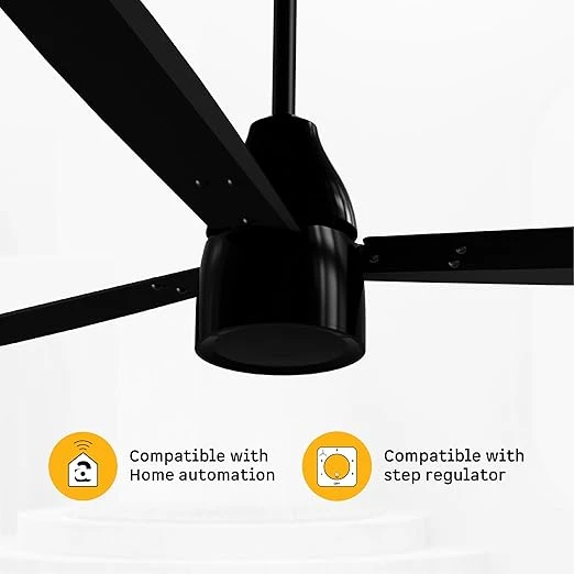 Atomberg Renesa Prime 600mm, 900mm, 1200mm BLDC Ceiling Fan | Compatible with Step Regulator | BEE 5 star | Advance Air+ Technology | Low Noise | Sleek Design | Power Saving