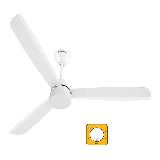 Atomberg Renesa Prime 600mm, 900mm, 1200mm BLDC Ceiling Fan | Compatible with Step Regulator | BEE 5 star | Advance Air+ Technology | Low Noise | Sleek Design | Power Saving