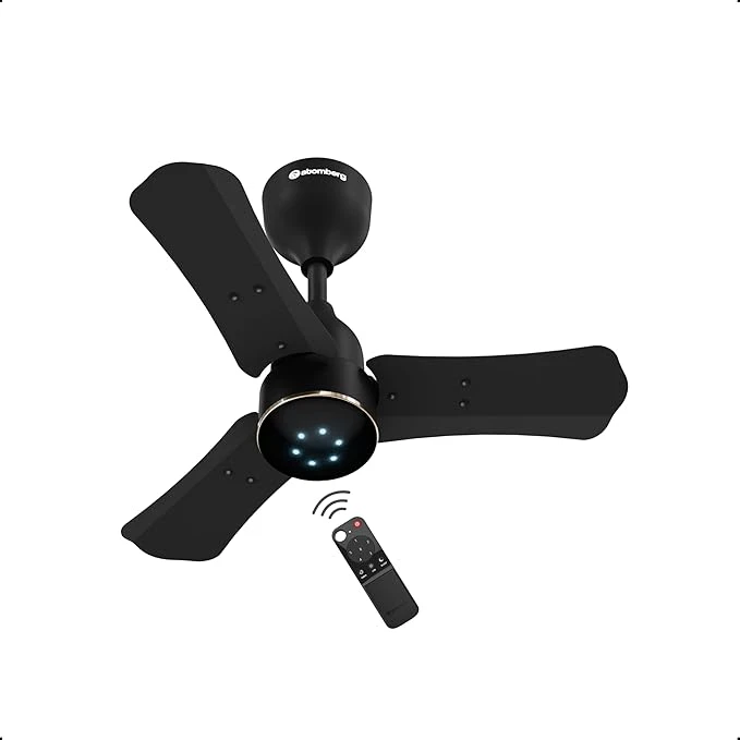 Atomberg Renesa Halo Smart 600mm BLDC Ceiling Fan with IoT & Remote | 5 star | High Air Delivery | Low noise operation | LED Speed Indicator | Sleek Design