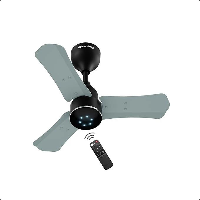 Atomberg Renesa Halo Smart 600mm BLDC Ceiling Fan with IoT & Remote | 5 star | High Air Delivery | Low noise operation | LED Speed Indicator | Sleek Design