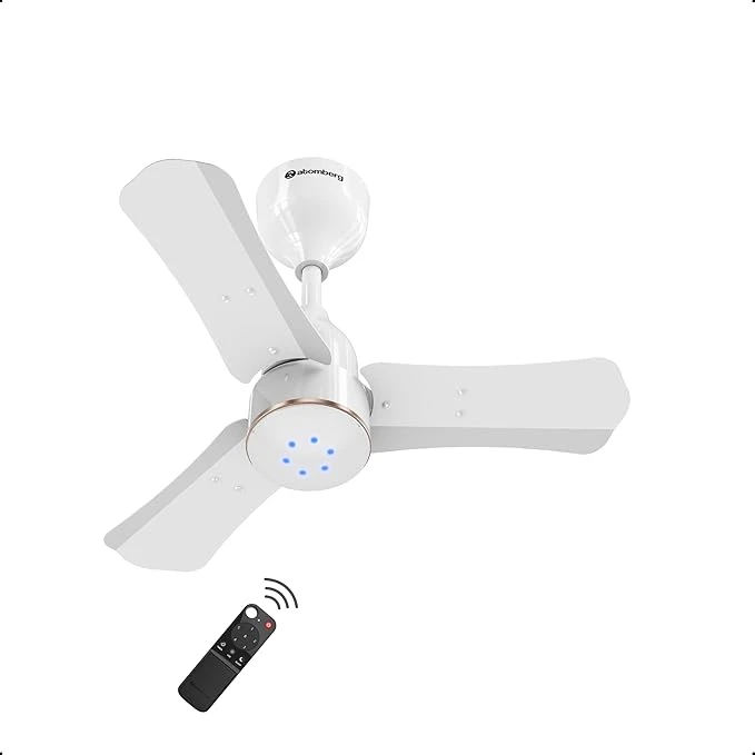 Atomberg Renesa Halo Smart 600mm BLDC Ceiling Fan with IoT & Remote | 5 star | High Air Delivery | Low noise operation | LED Speed Indicator | Sleek Design