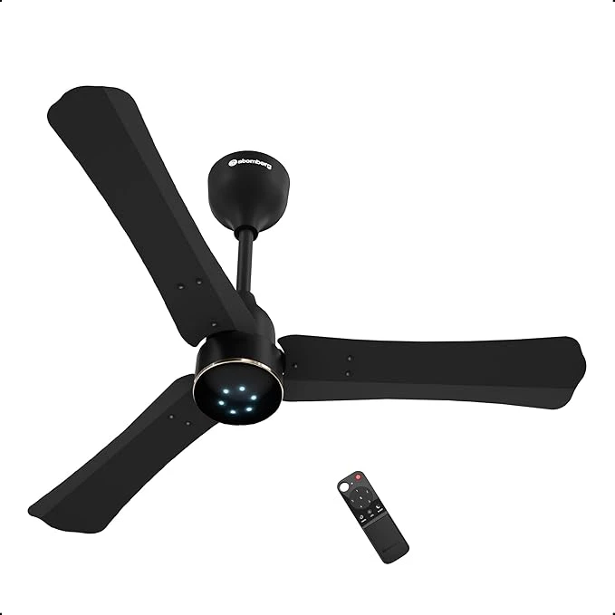 Atomberg Renesa Halo Smart 900mm BLDC Ceiling Fan with IoT & Remote | 5 star | High Air Delivery | Low noise operation | LED Speed Indicator | Sleek Design