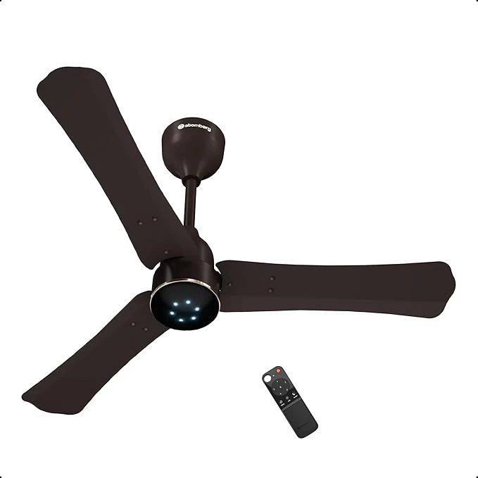 Atomberg Renesa Halo Smart 900mm BLDC Ceiling Fan with IoT & Remote | 5 star | High Air Delivery | Low noise operation | LED Speed Indicator | Sleek Design