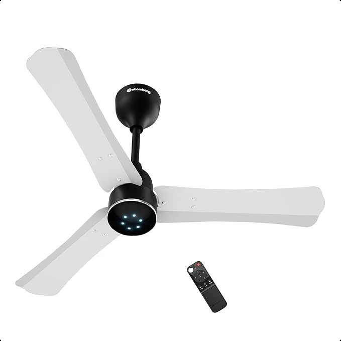 Atomberg Renesa Halo Smart 900mm BLDC Ceiling Fan with IoT & Remote | 5 star | High Air Delivery | Low noise operation | LED Speed Indicator | Sleek Design