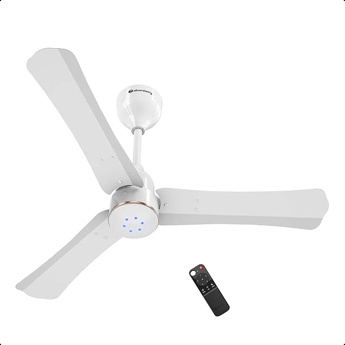 Atomberg Renesa Halo Smart 900mm BLDC Ceiling Fan with IoT & Remote | 5 star | High Air Delivery | Low noise operation | LED Speed Indicator | Sleek Design
