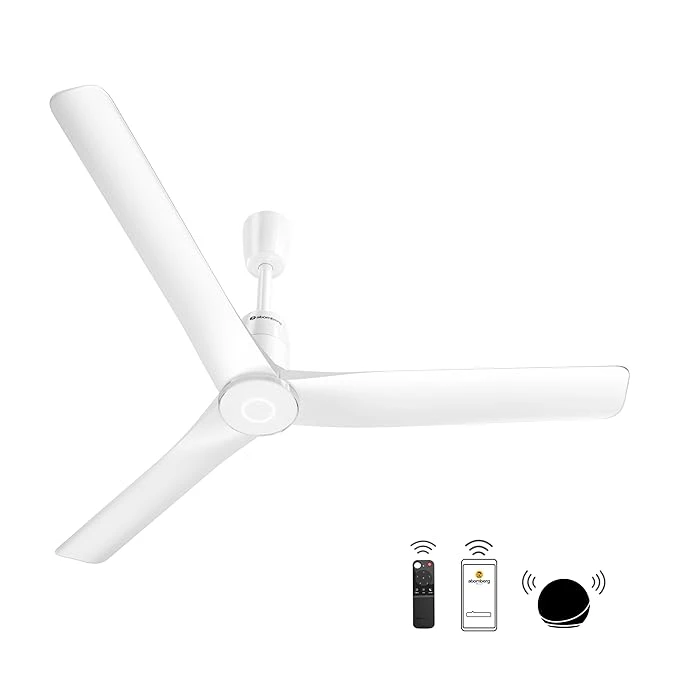 Atomberg Aris Contour Smart 900mm,1200mm Voice Controlled BLDC Ceiling Fan with Remote |BEE 5 star| Best-in-class Air Flow |Silent Operation| Designer Fan | Free Installation