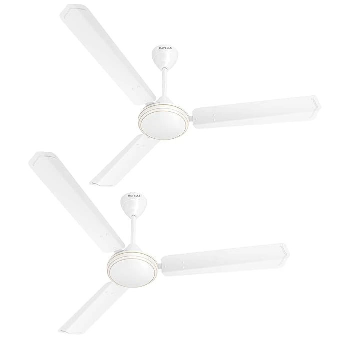 Havells 1200mm Thrill Air Energy Saving Ceiling Fan (Pack of 1,Pack of 2)