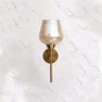 Your Walls with the Stylish and Decorative Lotus Shaped Glass Wall Light