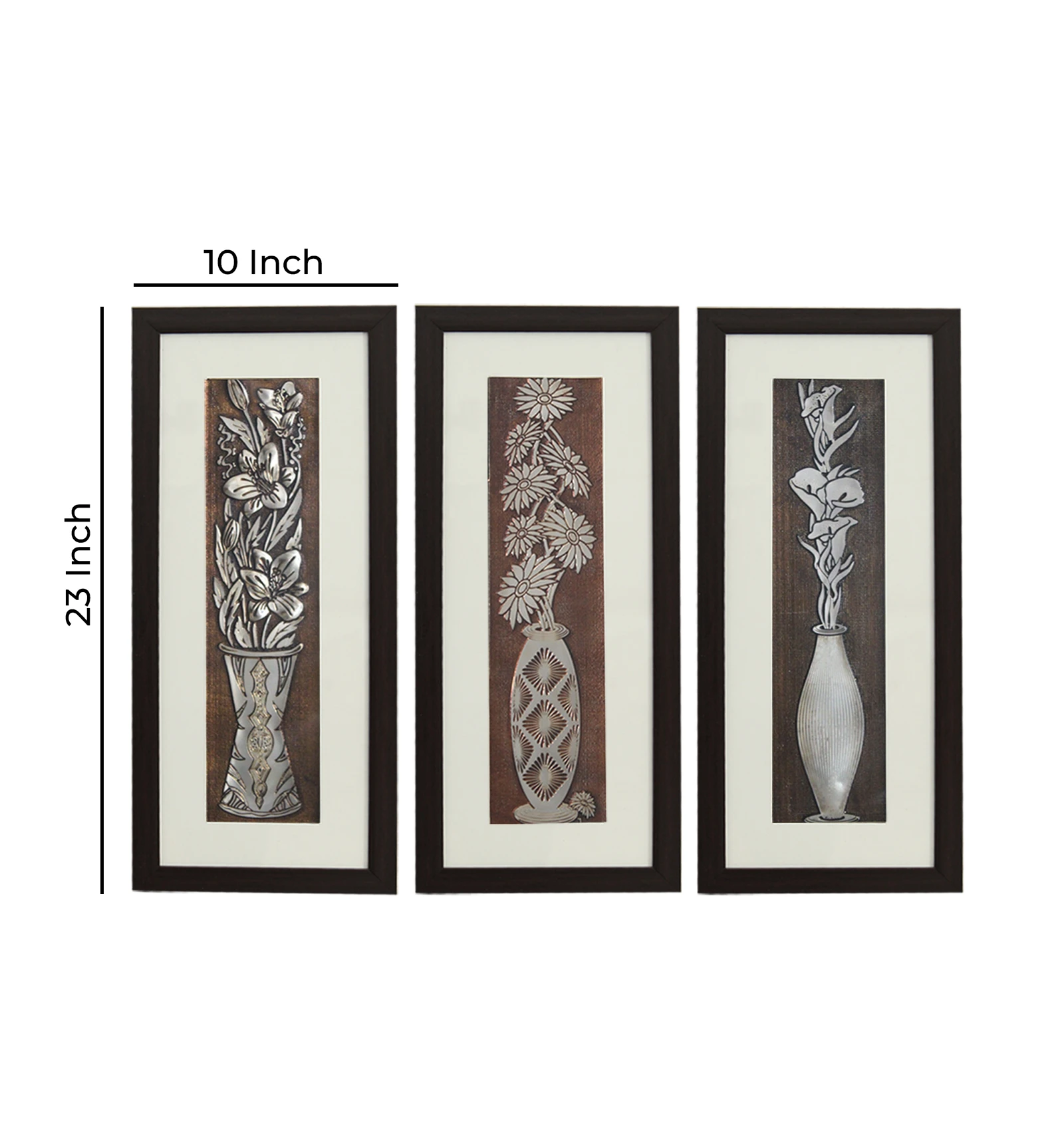 Georgia Flower Wall Painting Set Of 3