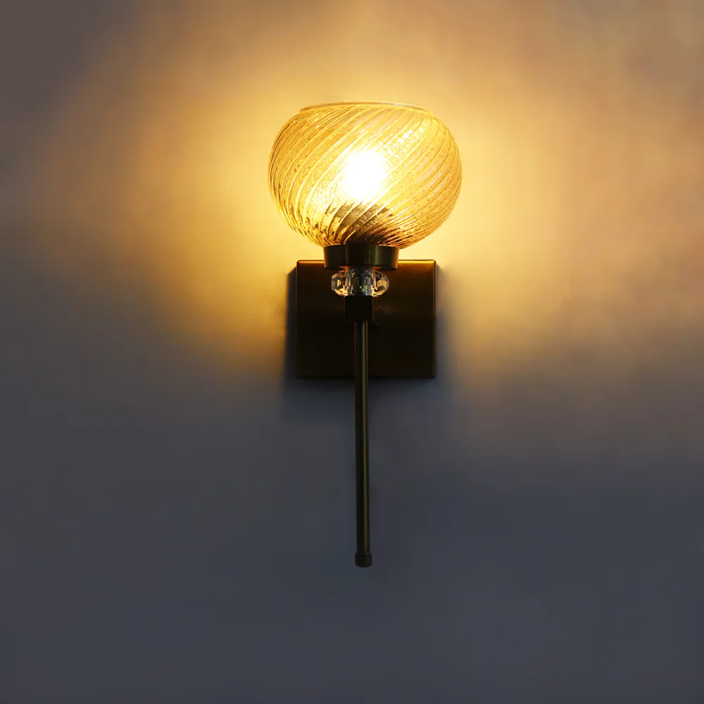 Doom MF Amber Glass Crystal Wall light | SKE-140066_DMFGCWL