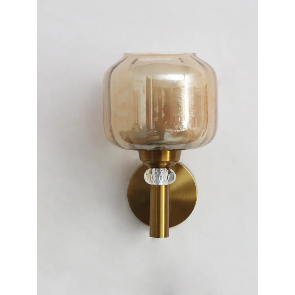 Modern Vintage Jar Globe Wall Light | SKE-140041-MVJ
