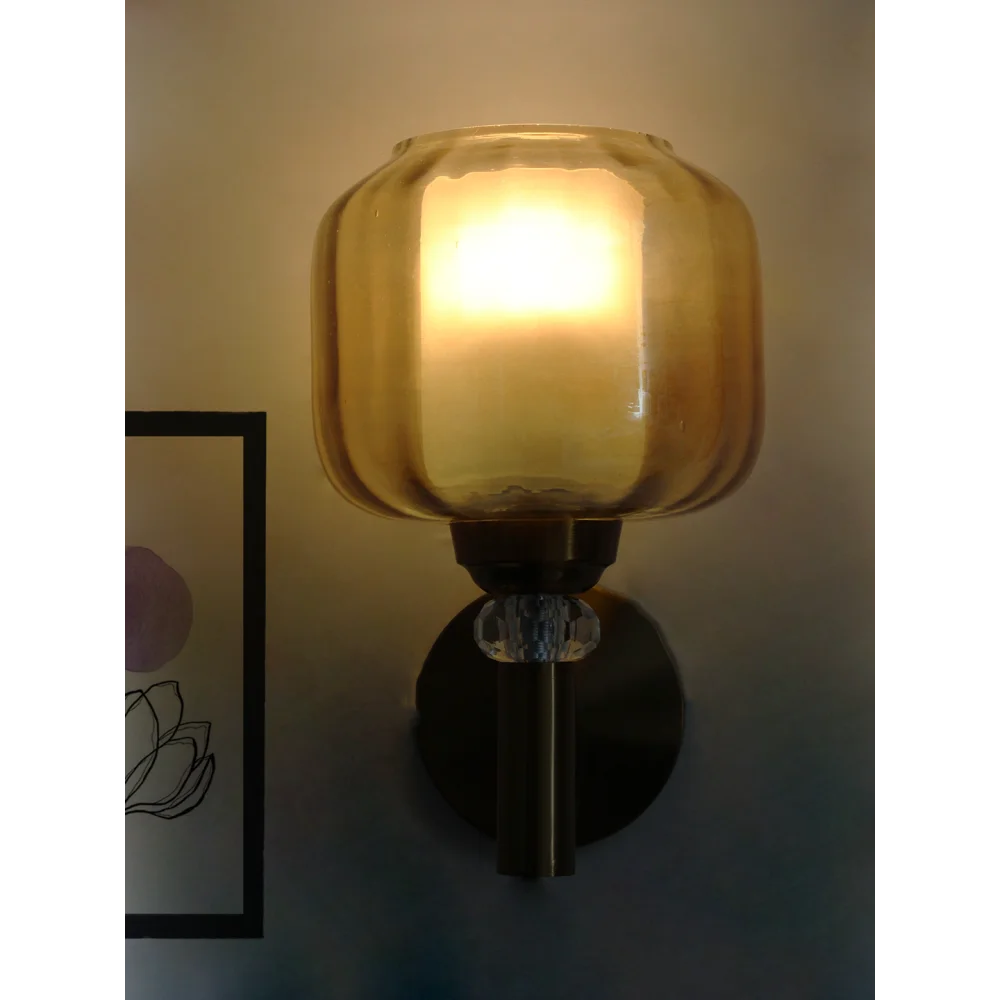 Modern Vintage Jar Globe Wall Light | SKE-140041-MVJ