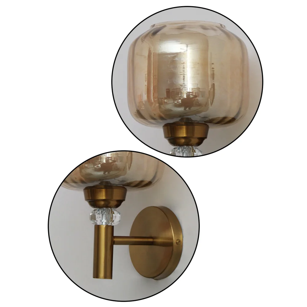 Modern Vintage Jar Globe Wall Light | SKE-140041-MVJ