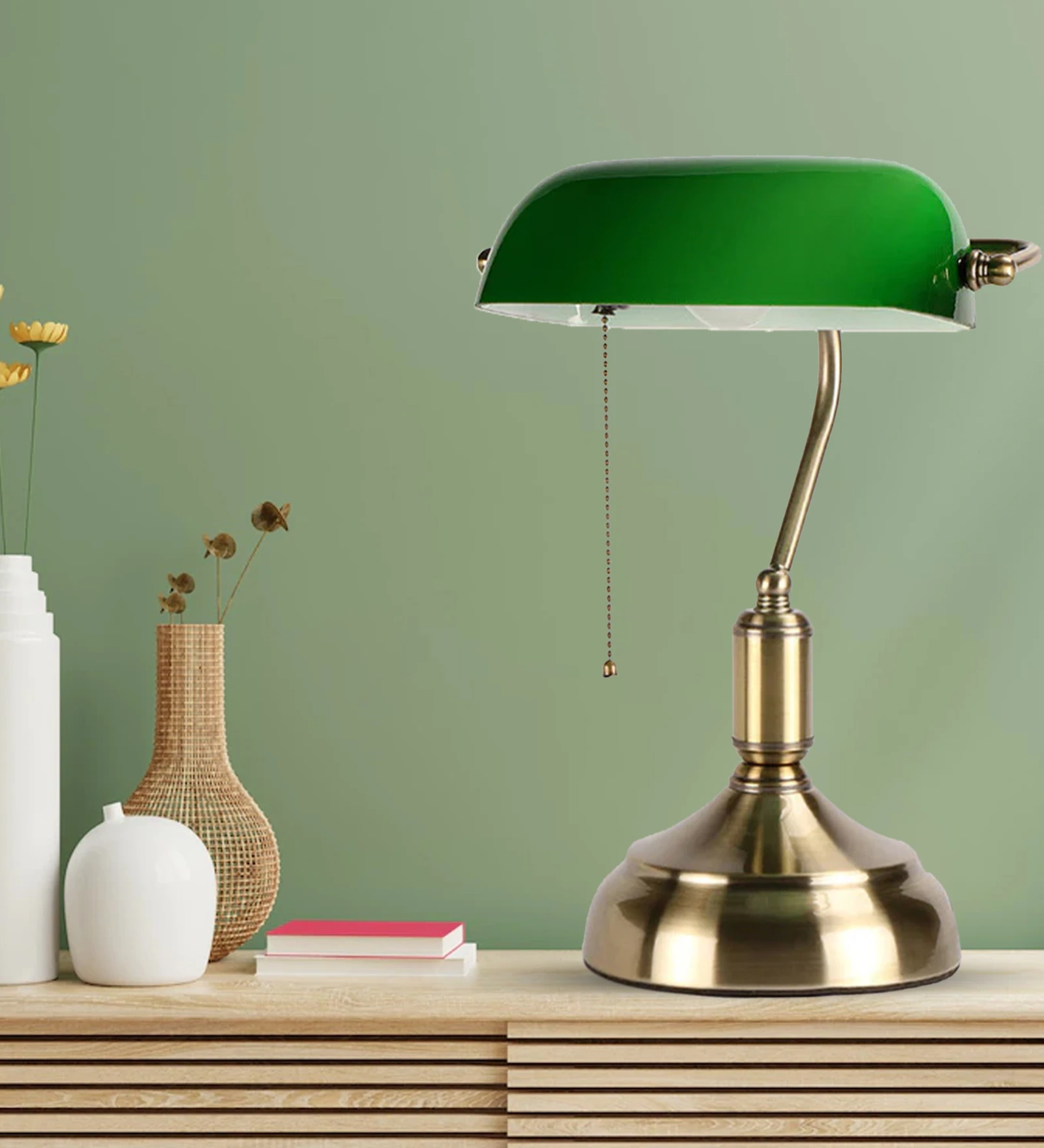 Elegant Banker Desk Lamp Classic Sophistication | SKE - 150001 BDL
