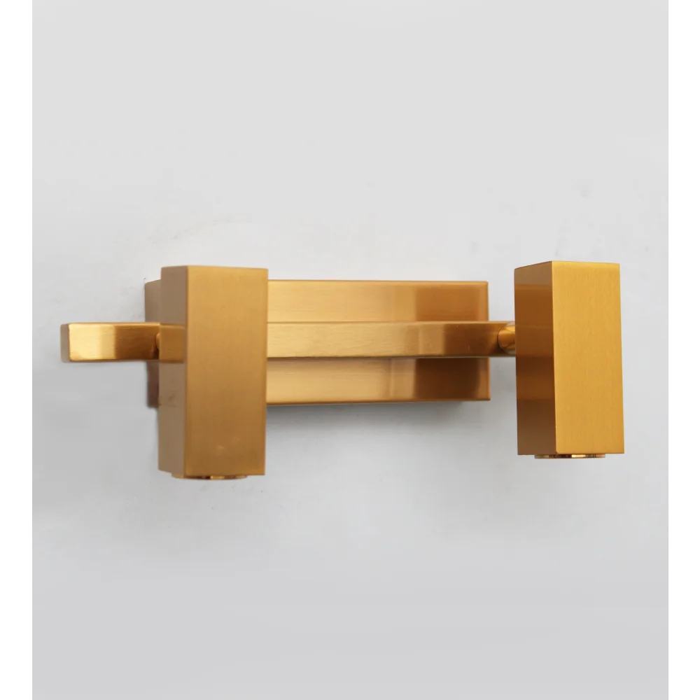 Modern Brass Finish Dual-Head LED Wall Mounted Picture Light | SKE-180013