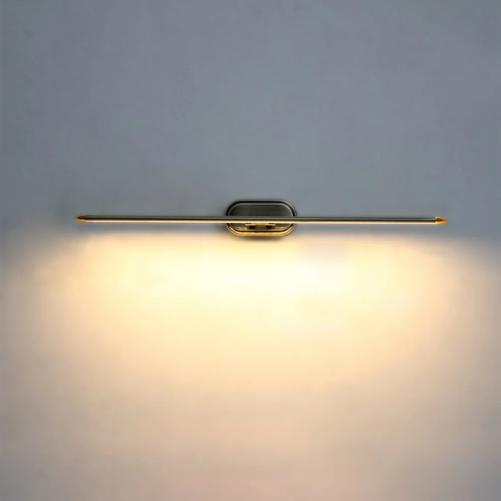 Antique Brass LED Picture Light for Wall – Adjustable Arm |  SKE-180014