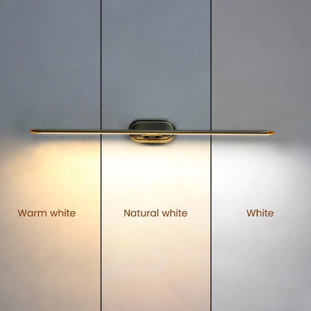 Antique Brass LED Picture Light for Wall – Adjustable Arm |  SKE-180014