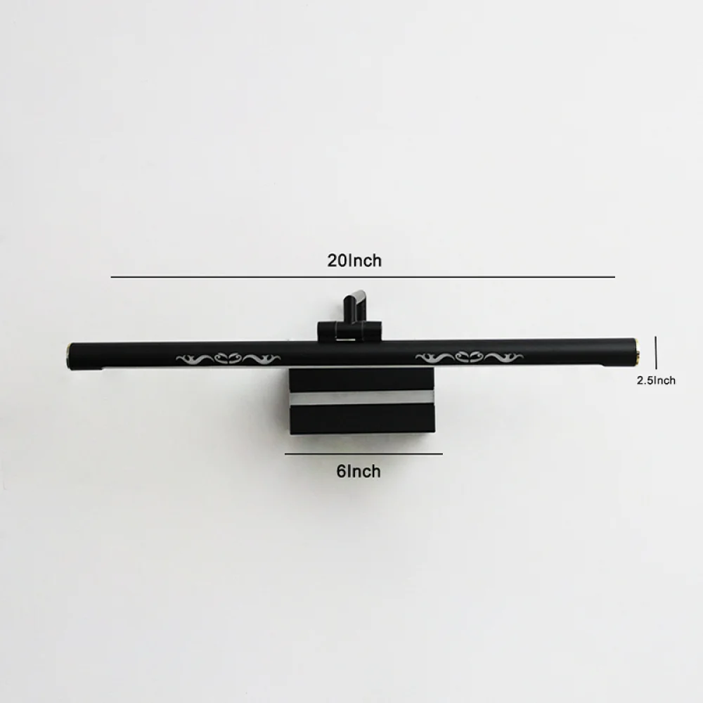 Black LED Picture Light with 3 Color Modes |SKE-180002-Black
