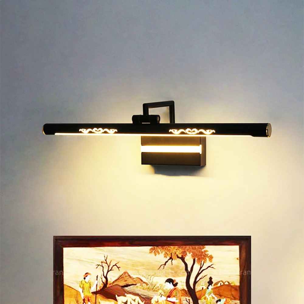 Black LED Picture Light with 3 Color Modes |SKE-180002-Black
