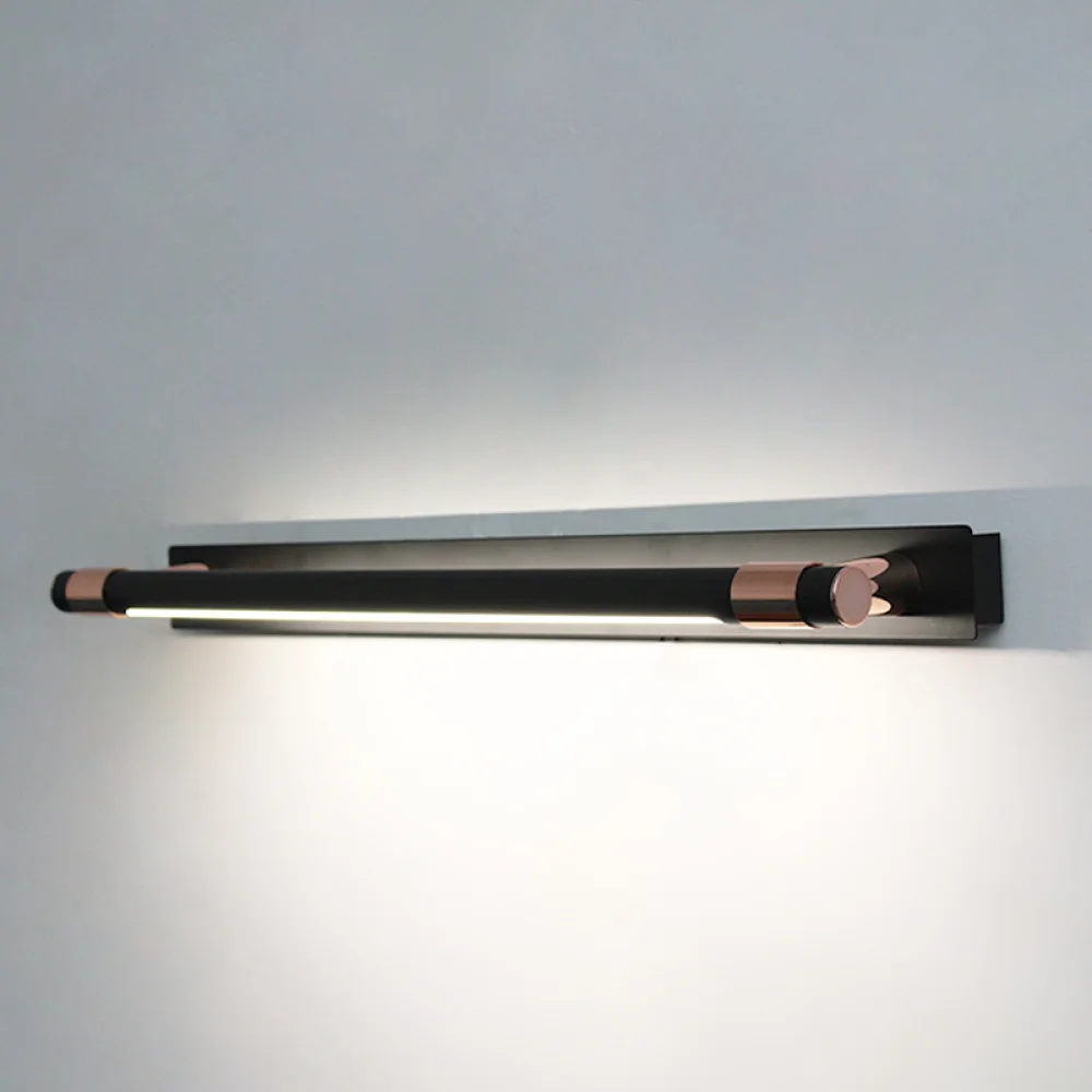Matte Black Picture Light with 3 Lights | SKE-180008-Black