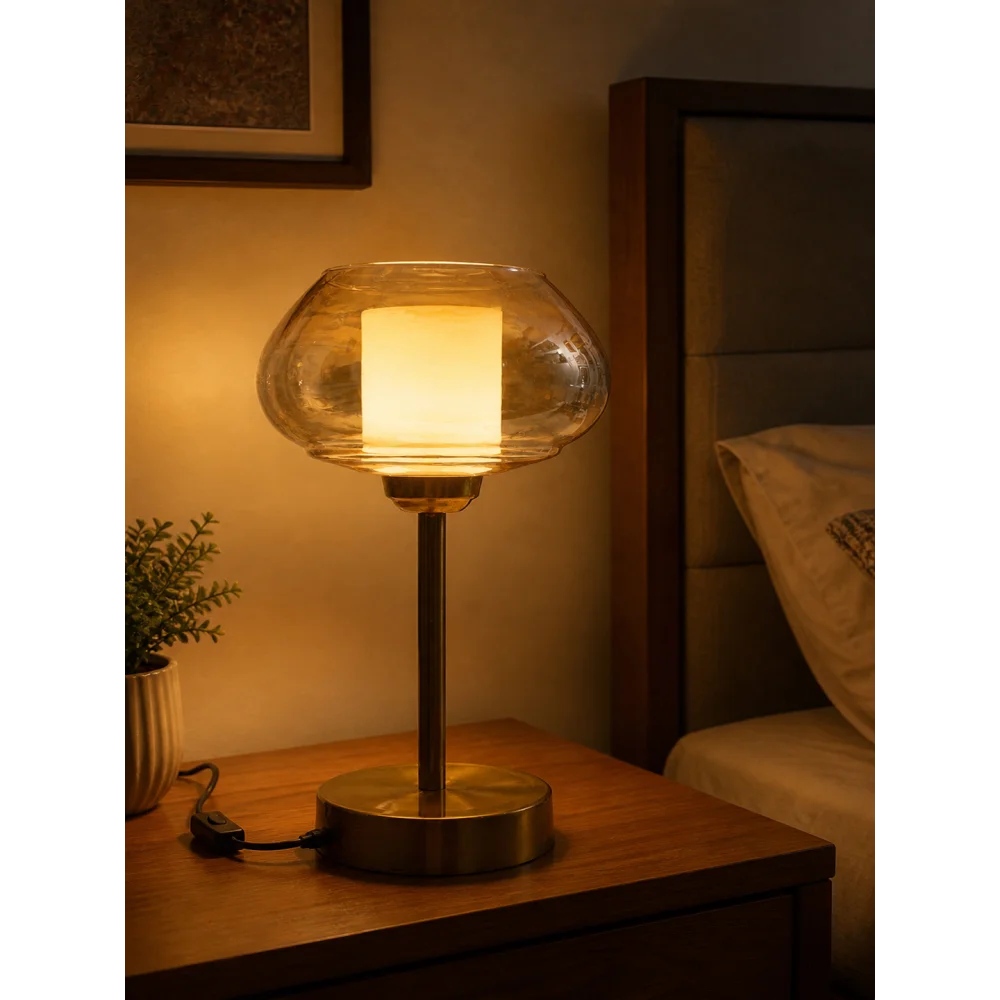 Amber Kachori Vintage Table Lamp | SKE-150009_AKVTL