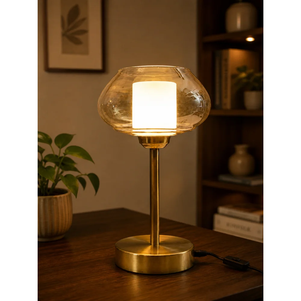 Amber Kachori Vintage Table Lamp | SKE-150009_AKVTL