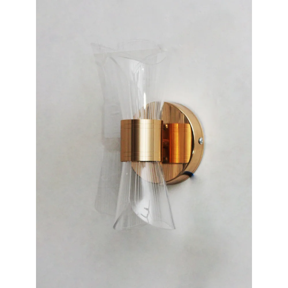 Luxury Modern LED Wall Sconce – Etched Acrylic Design |  SKE-140061