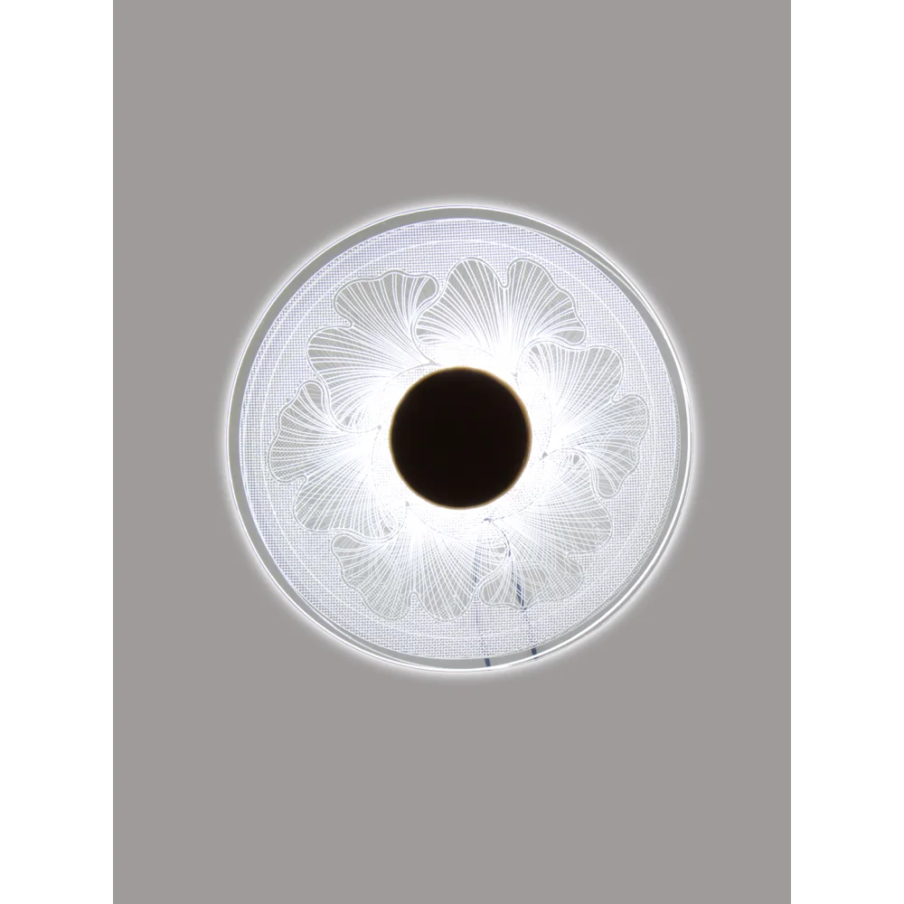 Modern Round Floral LED Ceiling Light for Bedroom & Living Room |  SKE-140054_LEDS