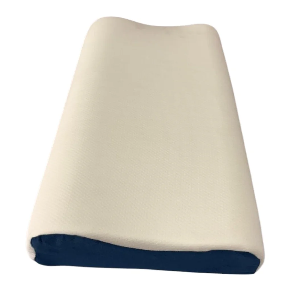 Ergonomic Contour Pillow Design For Cervical Support (Pack Of 1)