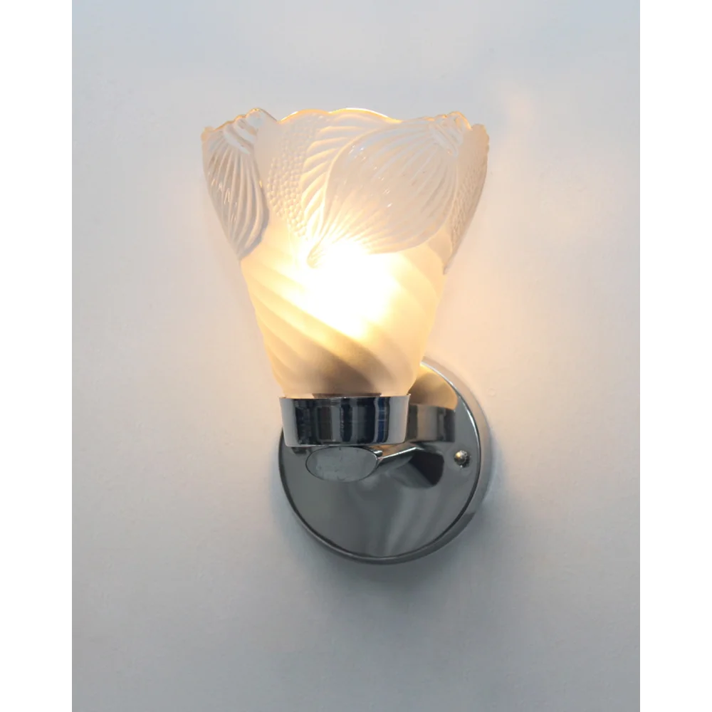 Decorative Modern Chrome Finish Wall Light For Living Room | SKE-140017_1 CSD
